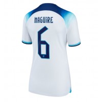England Harry Maguire #6 Hemmatröja Kvinnor VM 2022 Korta ärmar